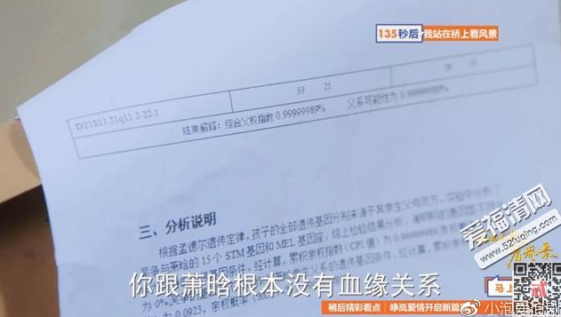 《老男孩》吴争萧晗真的是亲生父子吗？亲子鉴定结果揭开真相！