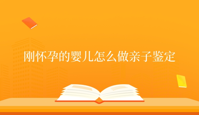 刚怀孕的婴儿怎么做亲子鉴定